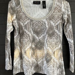 AXCESS - LIZ CLAIBORNE Women's Long Sleeve Blouse Small